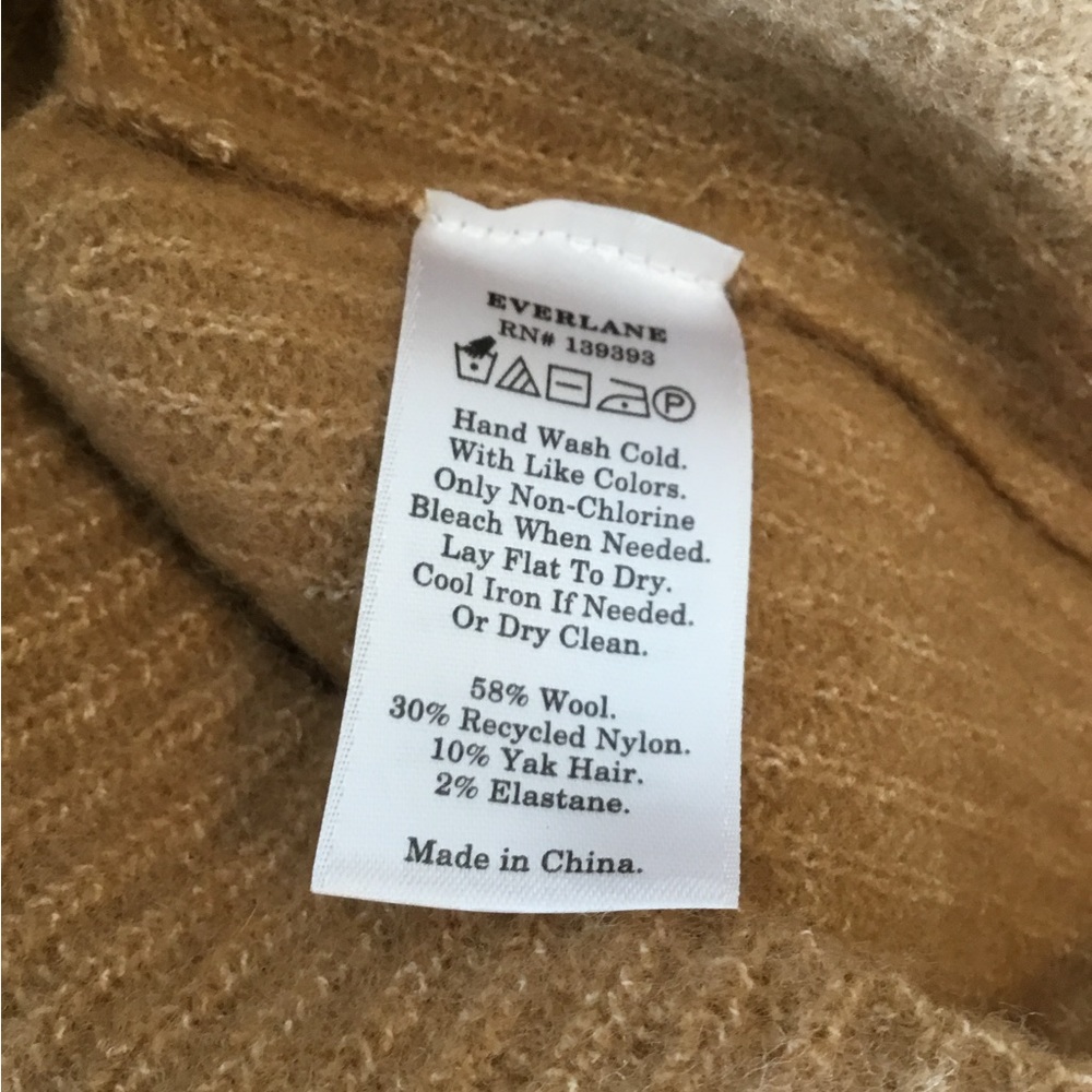 Everlane Wool Blend Knit Cropped Tank Top‎ - Picture 3 of 4
